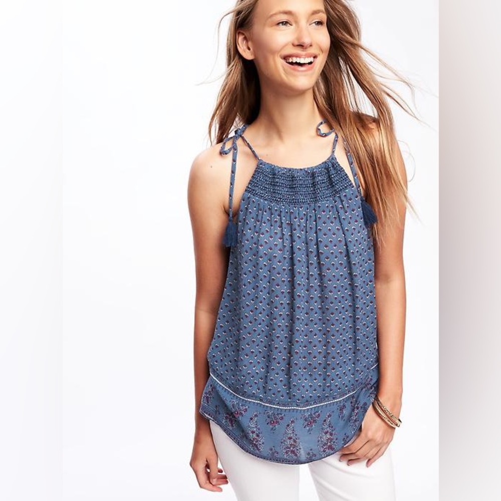 NWT Old Navy tassel tank top